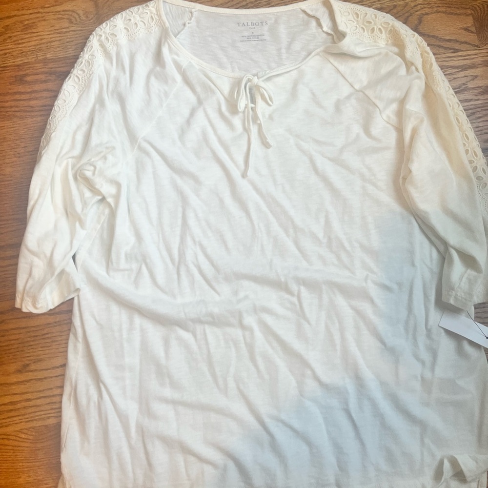 NWT Talbots Cotton Shirt